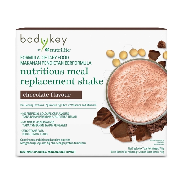Bodykey Vị Socola Amway Giải Pháp Hỗ Trợ Kiểm Soát Cân Nặng Hiệu Quả