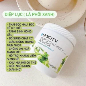 Công Dụng Của Bột Diệp Lục Unicity