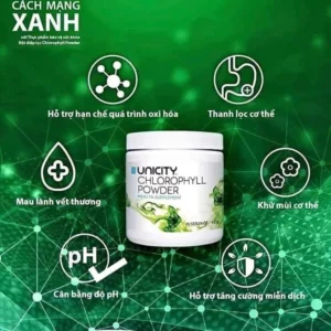 Thành Phần Của Bột Diệp Lục Unicity