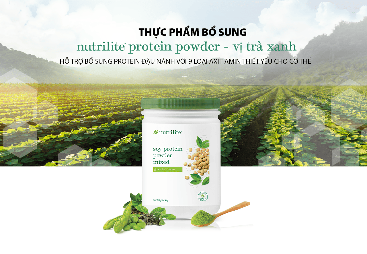 Thành Phần Của Protein Amway Vị Trà Xanh