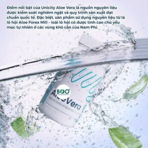 Thành Phần Của Ruột viên - Aloe Vera Unicity