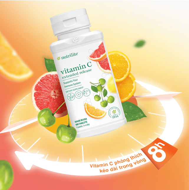 Thành Phần Của Vitamin C Extended Release Amway