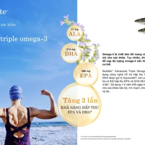 Triple Omega-3 Amway Có Tốt Không