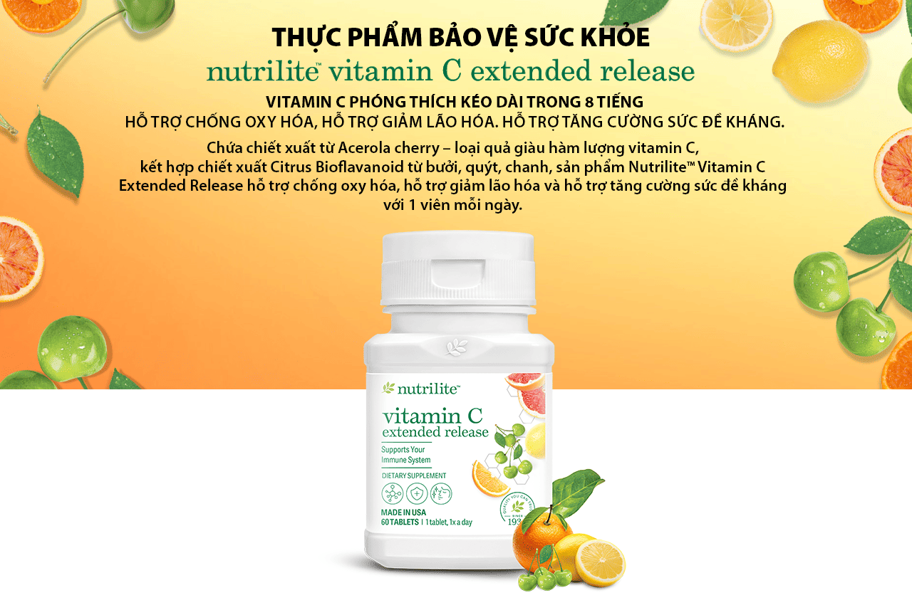 Vitamin C Extended Release Amway Có Tốt Không
