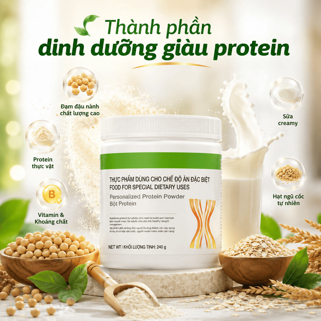 Bột Protein PP Herbalife Giải Pháp Bổ Sung Đạm Tối Ưu Cho Cuộc Sống Năng Động